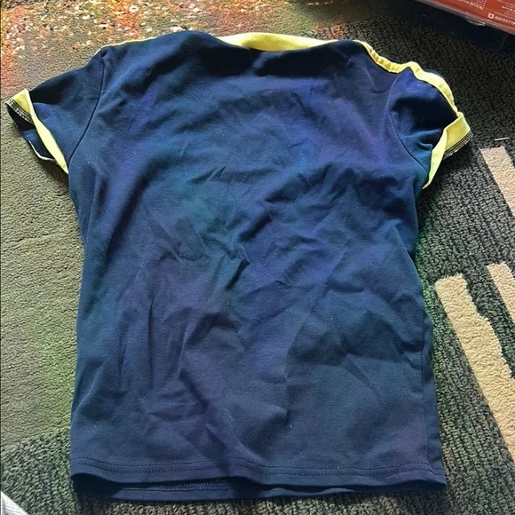 Navy and Yellow 06 T-Shirt - Picture 4 of 4
